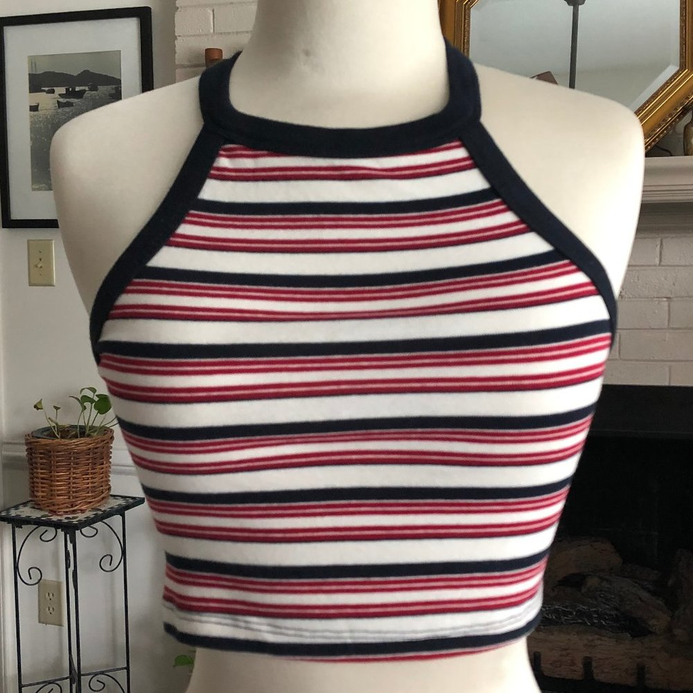 Zara Trafaluc Crop Top Small